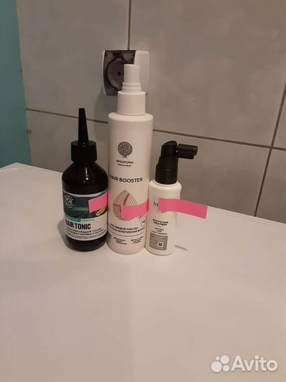 Косметика для волос пакетом б/у