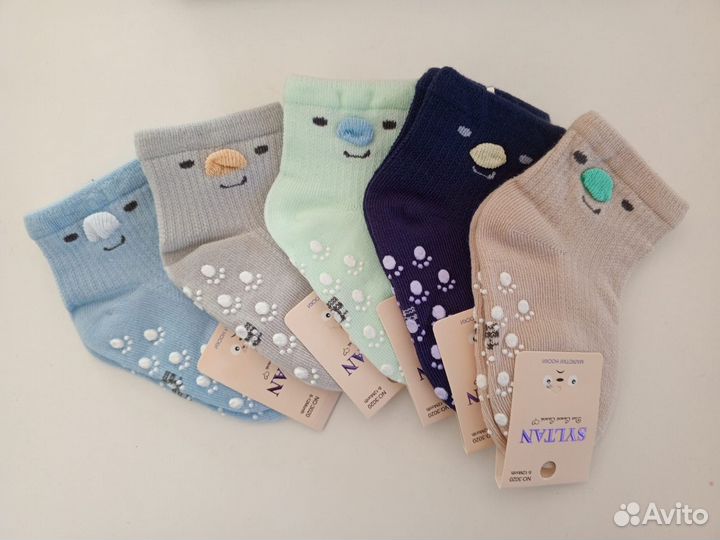 Носочки детские набор 5 пар