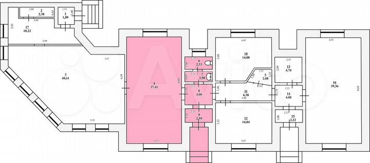 Свободного назначения, 47.41 м²