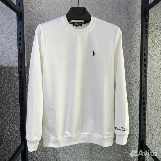 Свитшот polo ralph lauren мужской белый
