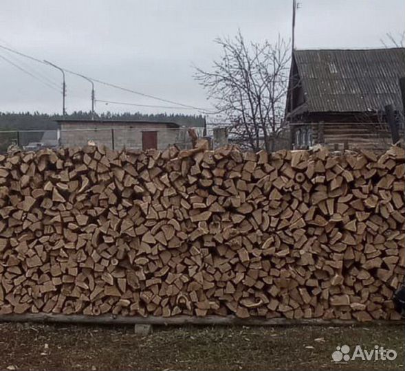Дрова дубовые колотые