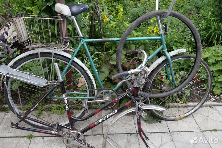 Оба велосипеда Аист и женский,Горный