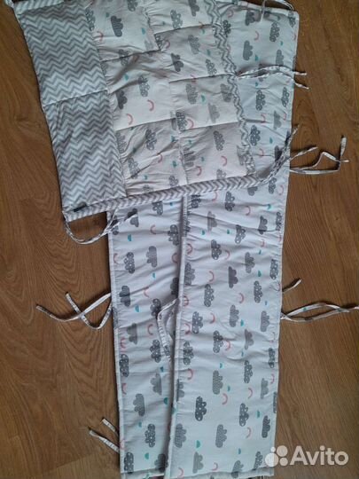 Бортики в кроватку