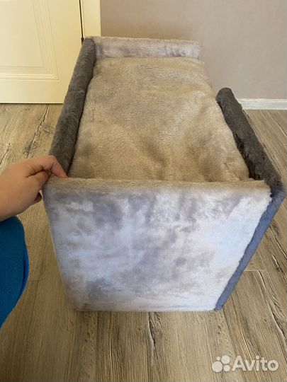 Домик для кошки с когтеточкой