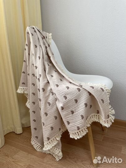 Муслиновый плед