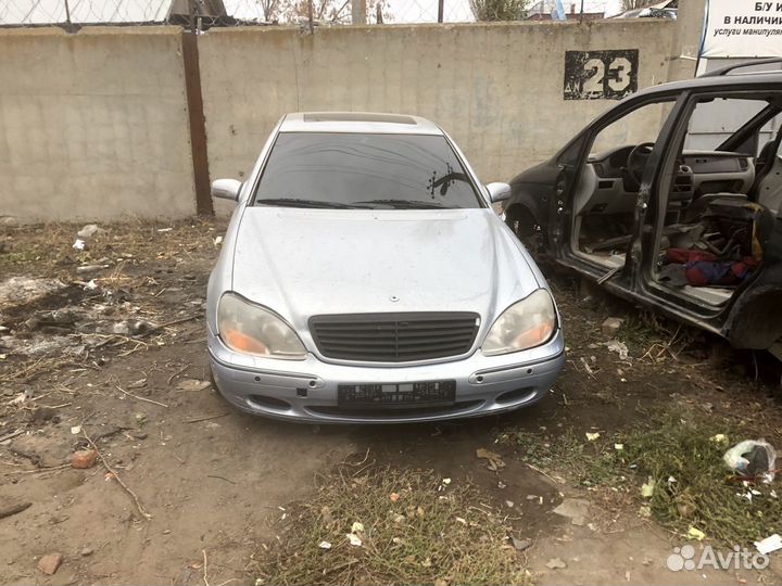 Салон кожаный серый Мерседес w220