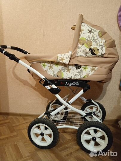 Коляска люлька для новорожденных бу