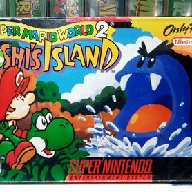 Super Mario World 2 Yoshi's Island snes usa