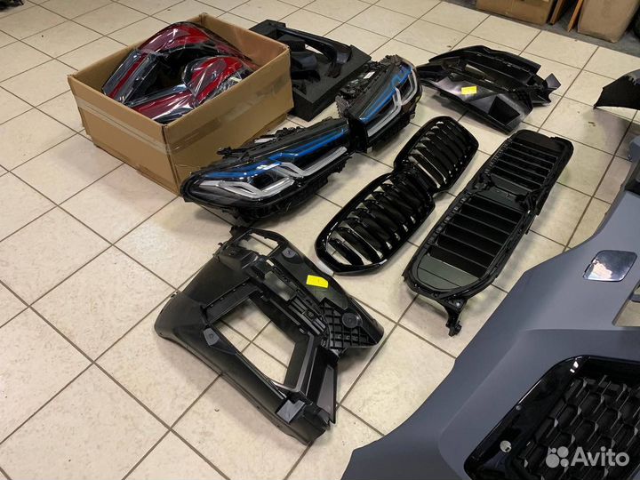 Полный комплект рестайлинга м пакет на BMW G30