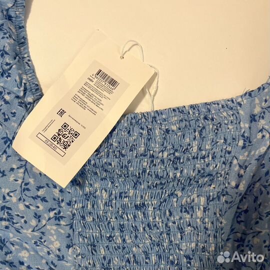 Блуза с объемными рукавами