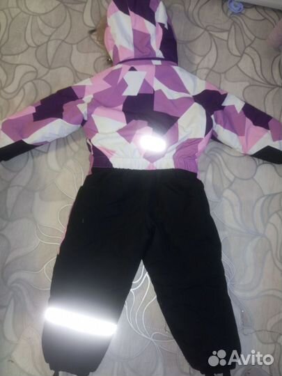 Зимний комбинезон для девочки 104