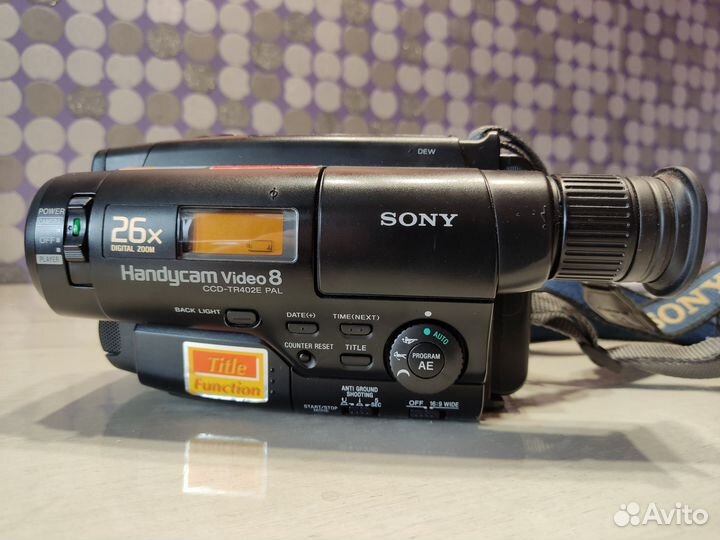 Видеокамера sony