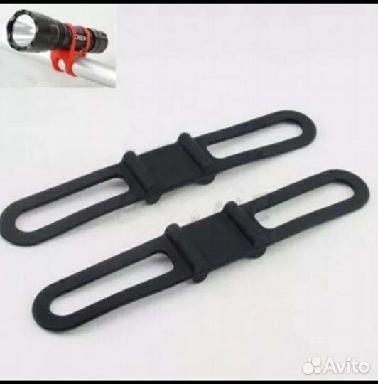Держатель для фонаря 2шт / пряжка пластиковая 2шт