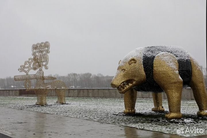 Скульптура из металла. Маф