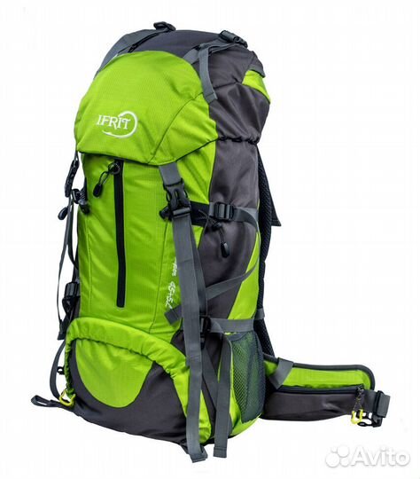 Рюкзак туристический (45+5 л.) Салатовый