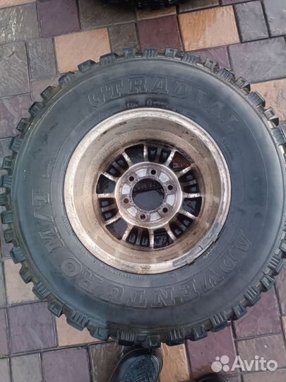 R15 GT Radial Adventuro M/T 265/75, PCD 6x139.7 DIA 100