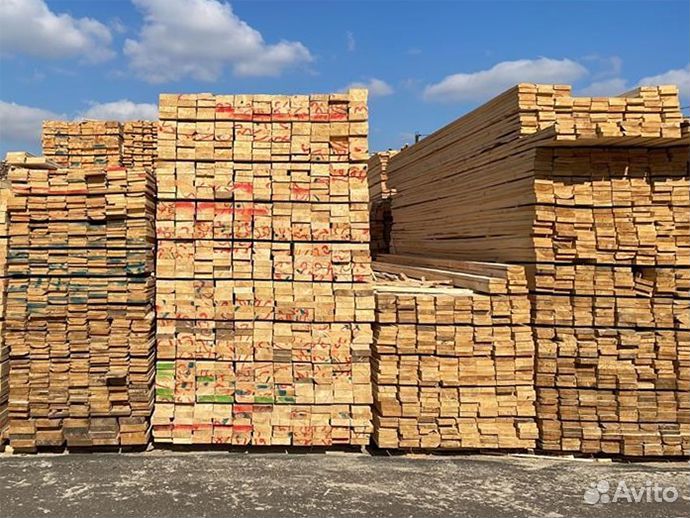 Доска обрезная, 2 сорт