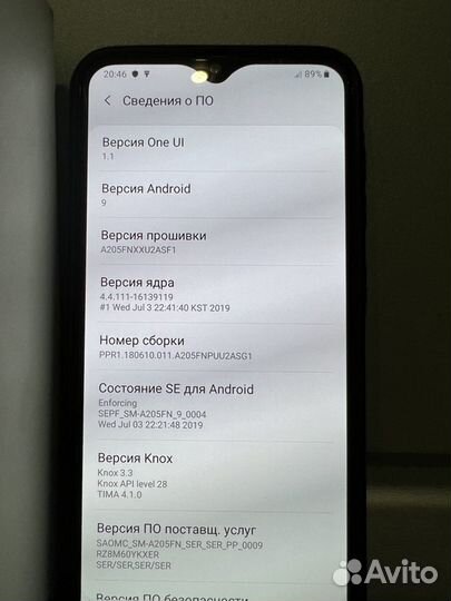 Samsung Galaxy A20, 3/32 ГБ