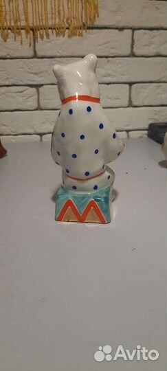 Цирковой медведь с гармонью СССР