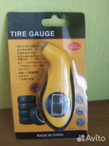 Манометр для шин