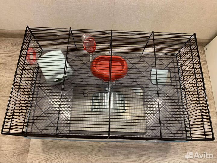 Клетка для грызунов favola чёрная Ferplast