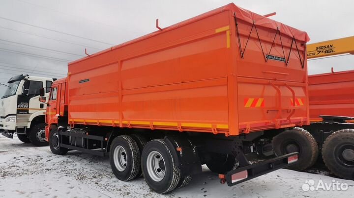 Зерновоз 28 м³ СпецАвтоКам на КАМАЗ 65115, 2024