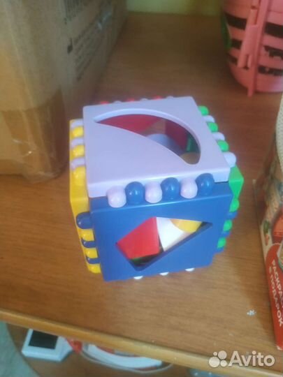 Кубики мягкие,сортер