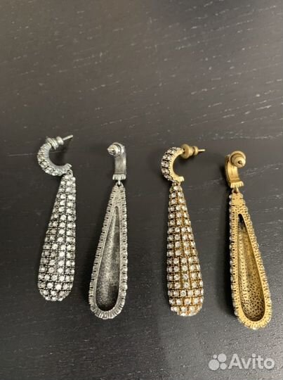 Шикарные серьги YSL