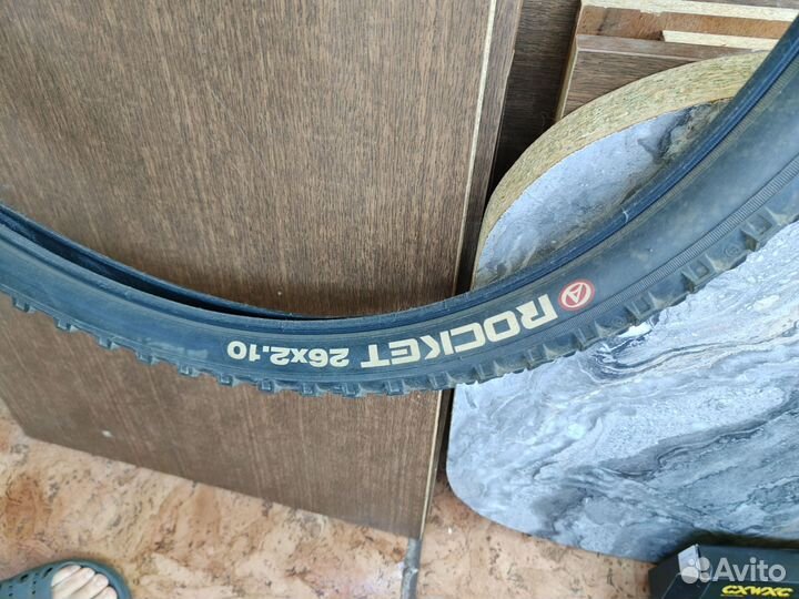 Покрышки author Rocket 26x2.10, колеса 26 переднее