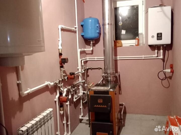 Монтаж отопления