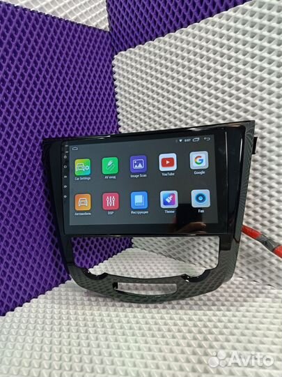 Android магнитола в Nissan x-trail 3, Кашкай