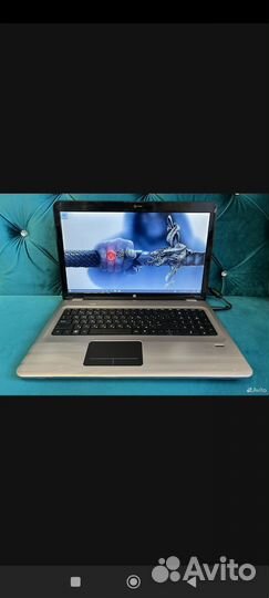 Игровой HP DV7 17.3 i7 HD+ Radeon 6GB