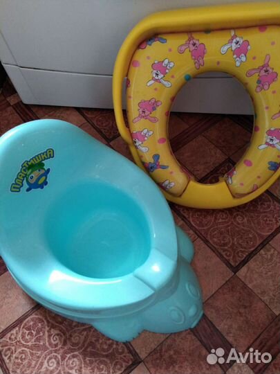 Горшок детский и мягкая сидушка