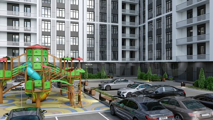 1-к. квартира, 49,3 м², 6/12 эт.