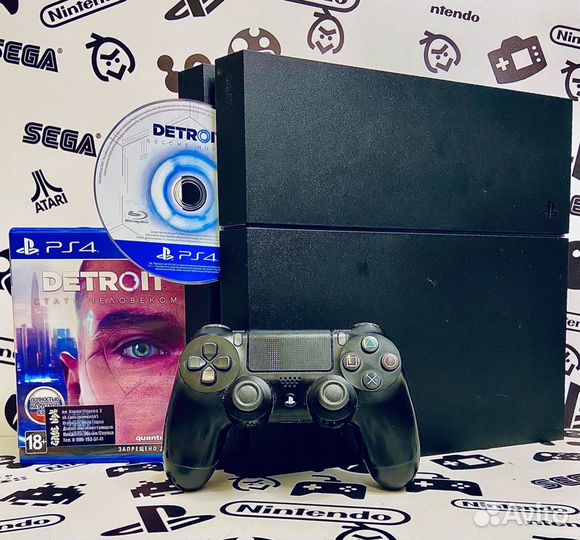 Sony Playstation 4 Fat 500gb 1108 без коробки