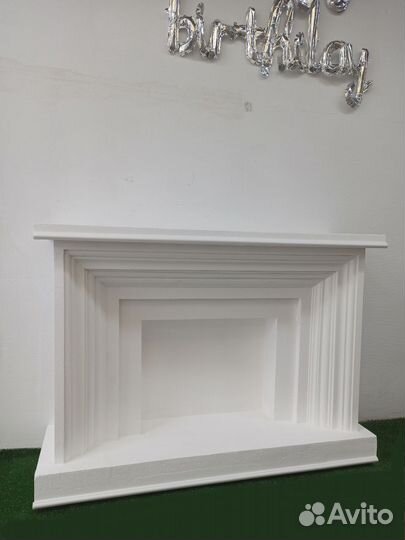 Камин из пенопласта