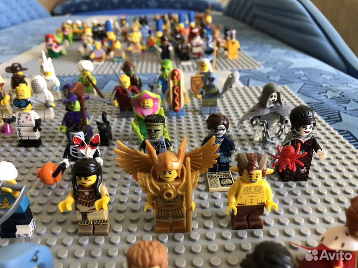 Lego минифигурки 13,14,15 серии симпсоны бэтман