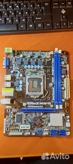 Материнская плата asrock h61m vs