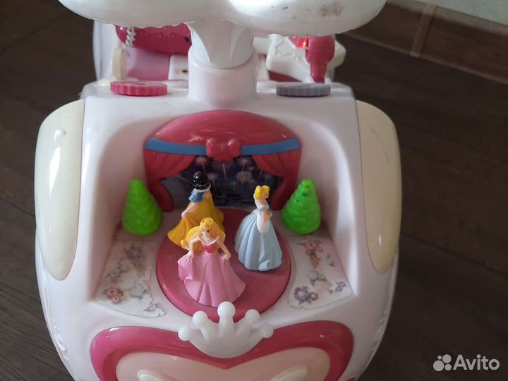 Машинка-каталка дисней свет, звук