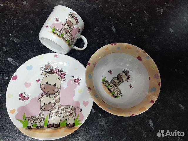 Набор детской посуды