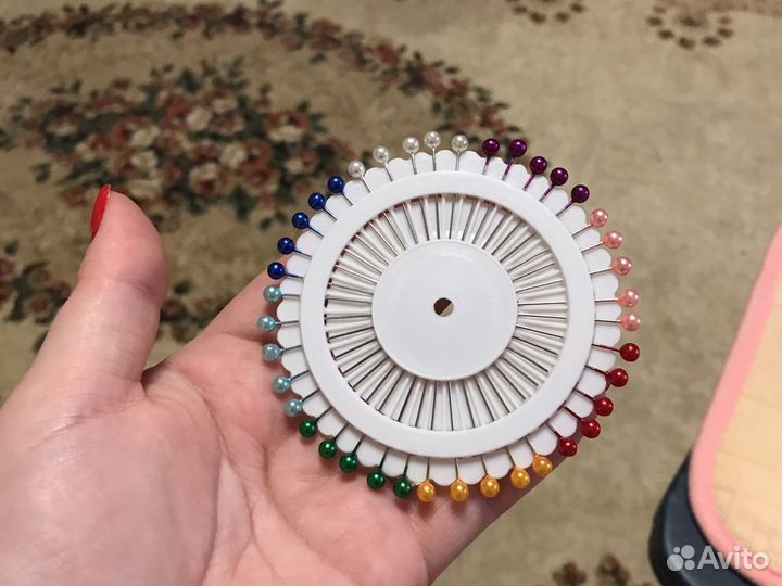 Мел портновский с точилкой с держателем белый