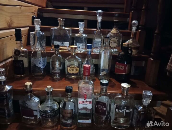 Бутылка стеклянная