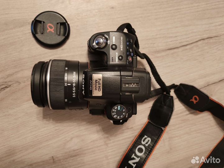 Зеркальный фотоаппарат sony alpha 33