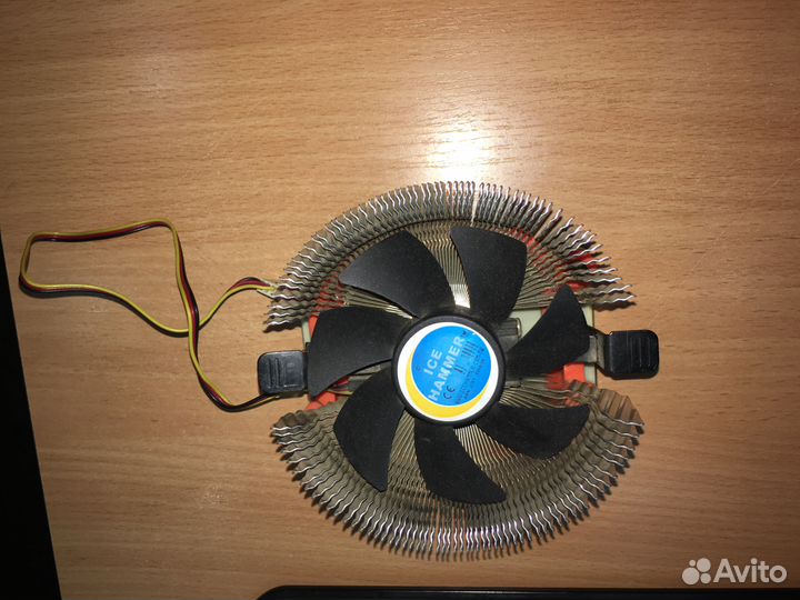 Процессор AMD Athlon 64 X2 4000+ c охлаждением