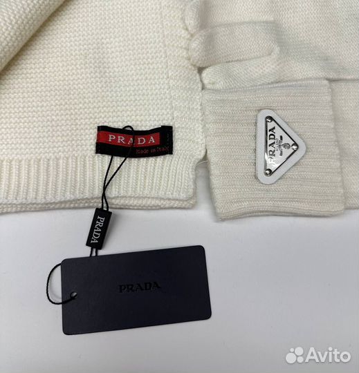 Комплект шапка и шарф женские