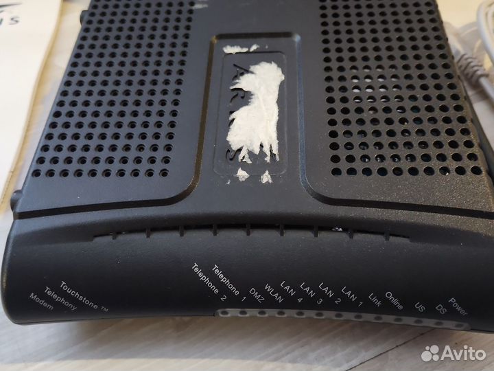 Модем с wifi роутером Arris wtm552b