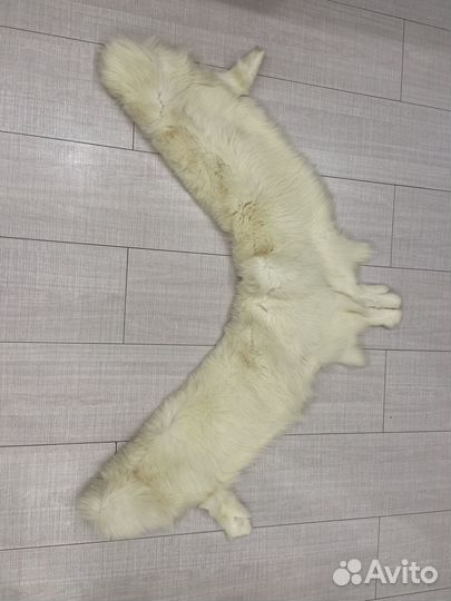 Накидка на плечи из натур меха