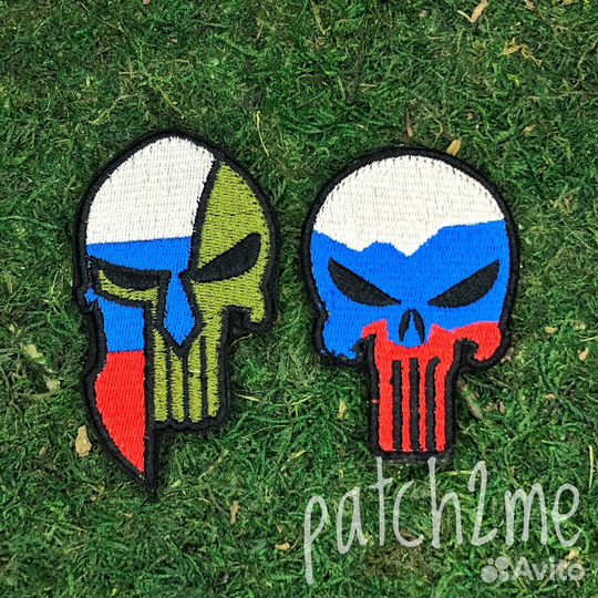 Нашивки шевроны патчи «Флаг России»
