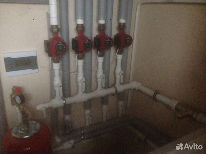 Отопление, Водопровод Монтаж и ремонт пеллетных ко