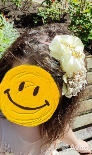 Ободок праздничный нарядный